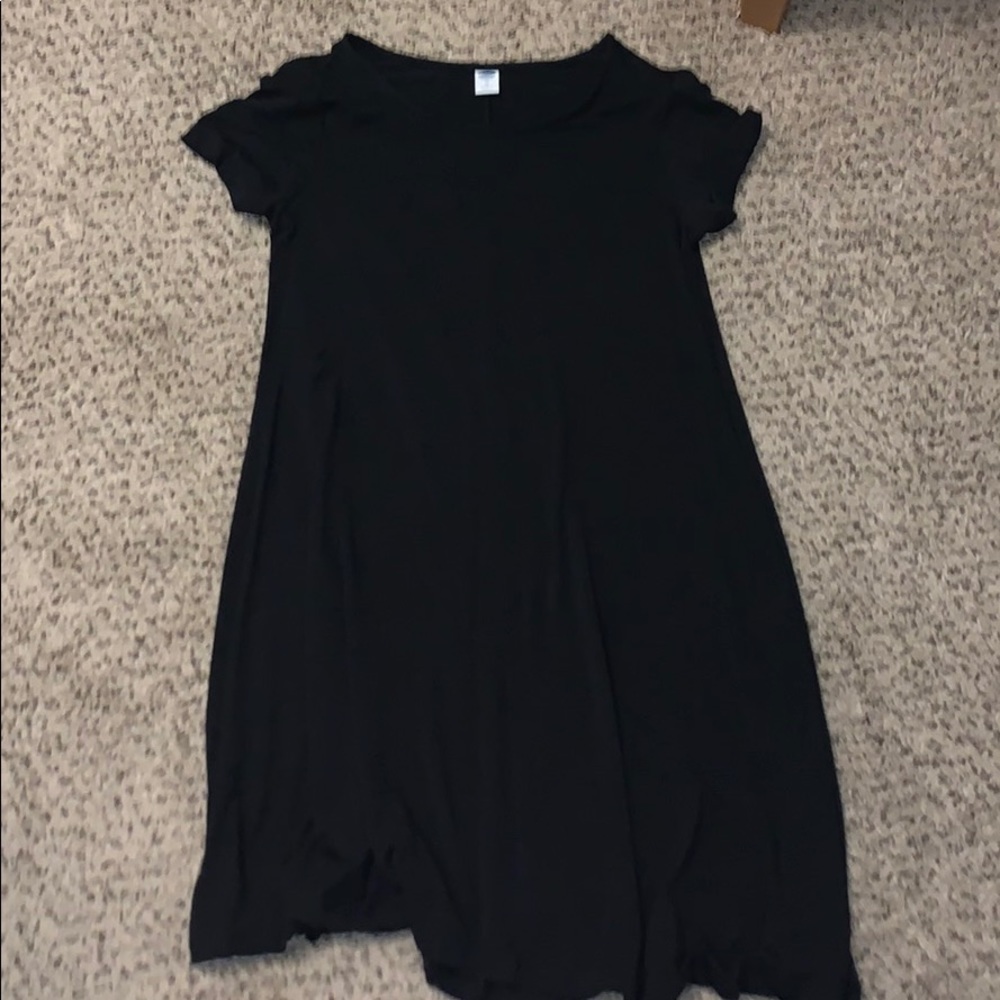 simple black dress